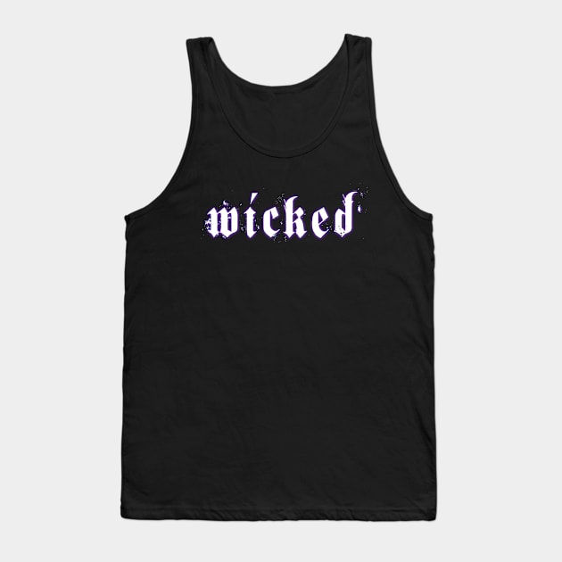 wicked Tank Top by ATGoth